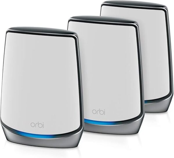 Limited time deal 44% off NETGEAR Orbi Whole Home Tri-band WiFi 6 Mesh Network System