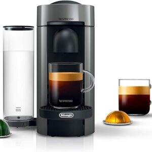 Limited time deal 30% off Nespresso Vertuo Plus Coffee and Espresso Maker by De'Longhi, Grey