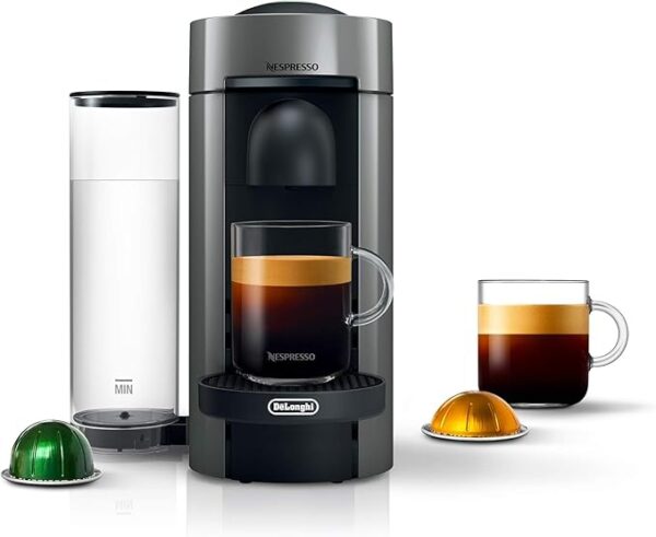 Limited time deal 30% off Nespresso Vertuo Plus Coffee and Espresso Maker by De'Longhi, Grey