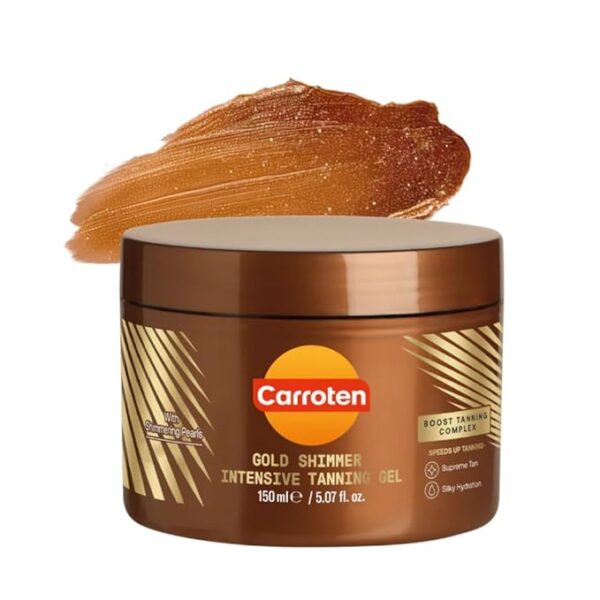 Limited time deals 26% off Carroten Gold Shimmer Intensive Tanning Gel