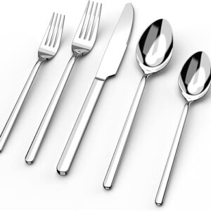 Limited time deals 33% off Stainless Steel Silverware Mirror Polished Dishwasher Safe for Home