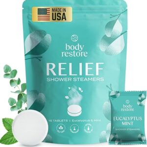 Limited time deals 33% off Body Restore Shower Steamers Aromatherapy 15 Pack