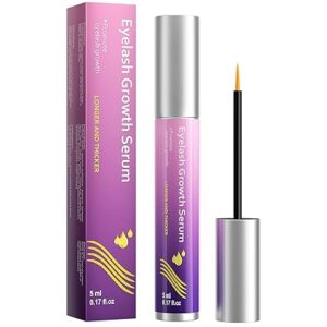 Limited time deal 63% off Natural & Vegan Eyelash Growth Serum for Longer, Thicker