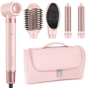 Limited time deal 19% off 5 in 1 High-Speed Hot Air Styler - Professional Frizz-Free Hair Dryer Brush
