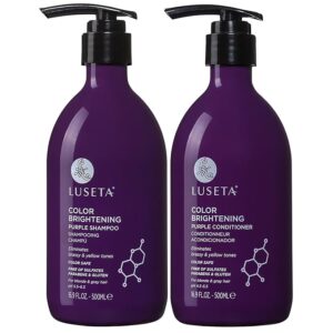 Limited time deals 21% off Luseta Purple Shampoo and Conditioner Set for Blonde