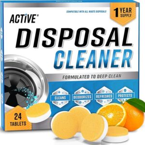 Limited time deals 24% off Garbage Disposal Cleaner Deodorizer Tablets - 24 Pack