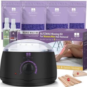Limited time deal 30% off  Hard Wax Warmer for Face, Legs, and Body
