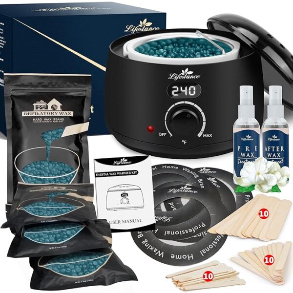 Limited time deals 30% off Lifestance Waxing Kit for Women & Men