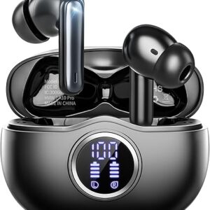 Limited time deal 90% off Waterproof Earphones for Gym/Running/Work - Black