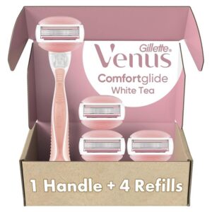 Limited time deals 19% off Gillette Venus ComfortGlide White Tea Women's Razor