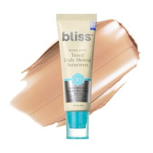 Limited time deal 84% off Bliss Block Star SPF 30 Daily Tinted Sunscreen