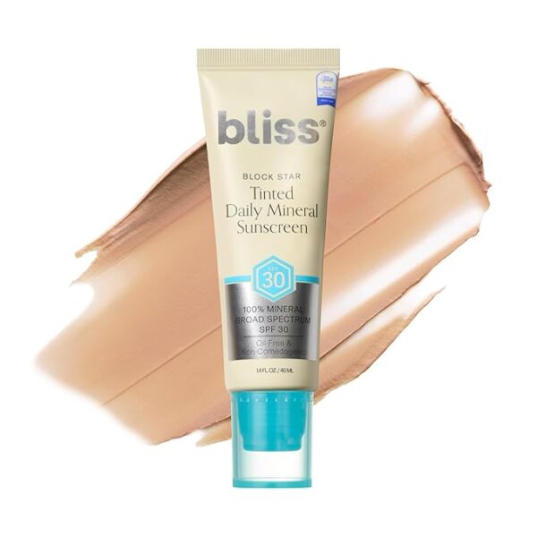 Limited time deal 84% off Bliss Block Star SPF 30 Daily Tinted Sunscreen