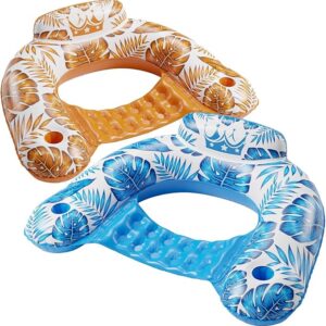 Limited time deal 50% off Jasonwell Inflatable Pool Float Chair - 2 Pack Pool