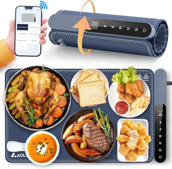 Limited time deal 50% off Food Warming Mat, House Warming Gifts New Home, House Warming Gifts New Home