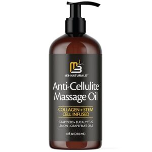 Limited time deal 47% off M3 Naturals Firming Body Massage Oil with Collagen & Stem Cell
