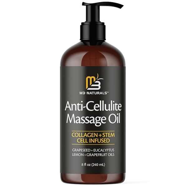 Limited time deal 47% off M3 Naturals Firming Body Massage Oil with Collagen & Stem Cell