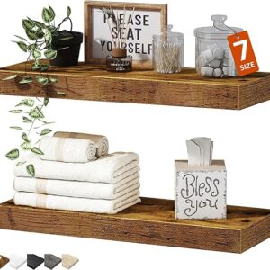 Limited time deal 66% off QEEIG Bathroom Floating Shelves for Wall
