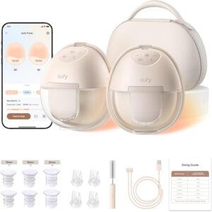 Limited time deal 20% off eufy Security Heated Wearable Breast Pump S1 Pro
