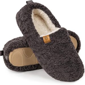 Limited time deal 47% off EverFoams Women’s Soft Curly Full Slippers Memory Foam Lightweight