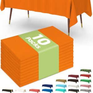 Limited time deal 55% off Pureegg Plastic Table Cloth Disposable 10 Pack